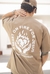 Camiseta Oversized A Heart On Fire For Jesus - comprar online