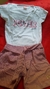 Conjunto Infantil Verão Feminino All The Girl - Branco