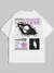 Imagem do Camiseta de algodão folgado masculino, O Segredo do Big Bang no Universo, Roupa