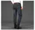 Wthinlee-Calça Jeans Stretch Casual Masculina, Calça Jeans Trabalho, Roupa de