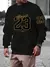 Moletons de estilo art letter masculino, moletons de lã estilo rua, com capuz c - loja online
