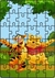 Quebra-Cabeça Infantil Usinho Pooh 36 Pçs MDF 18x26