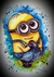 Kit 3 Placas Decorativas Minions 02 MDF 3mm 18x26 - Brothers Mineiros Decor