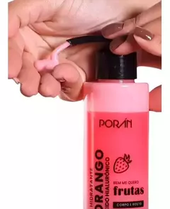 Hidratante Corpo e Rosto Morango - Porán - 160ml na internet