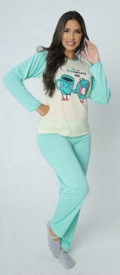 Pijama Algodão Escovado
