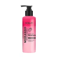 Hidratante Corpo e Rosto Morango - Porán - 160ml
