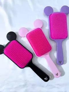 ESCOVAS RAQUETE ORELHINHA - ESTILO Mickey