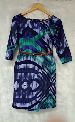 Vestido Estampa Geométrica - comprar online