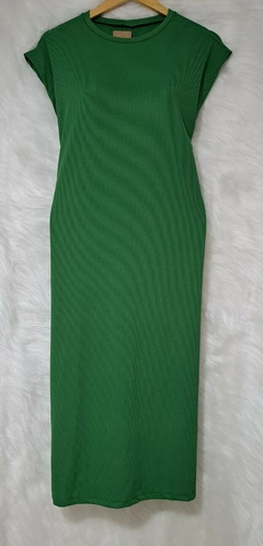 Vestido Slim em Malha Canelada na internet