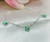 Pulseira Infantil Borboletas - Verde