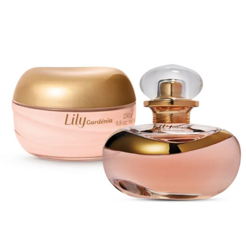 Combo Lily Gardénia: Eau De Parfum 75ml + Creme Acetinado Corporal 250g