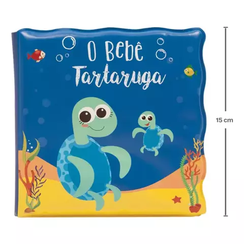 Kit Livrinho de Banho e Tartaruguinha