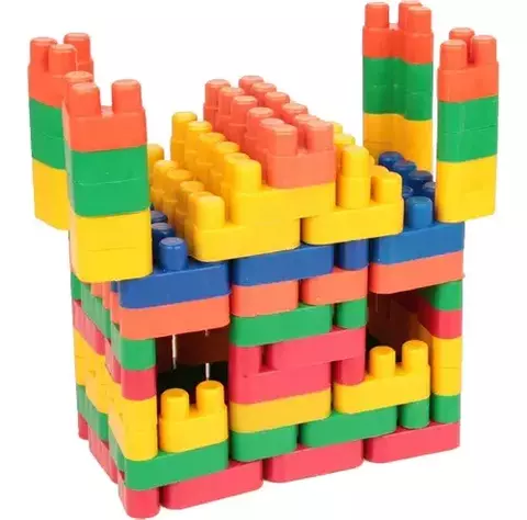 Brinquedo Educativo Pedagógico Conectando Formas - 40 Peças