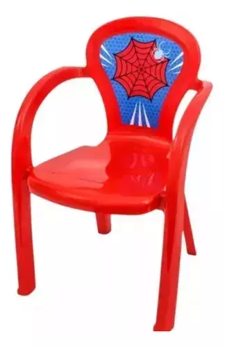Cadeira Infantil Plástica Homem Aranha