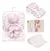 Mantinha com ursinho soninho rosa infantil - comprar online