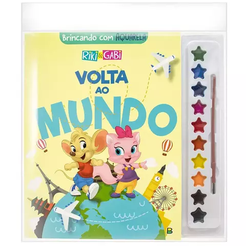 Brincando com Aquarela - Riki Volta ao Mundo