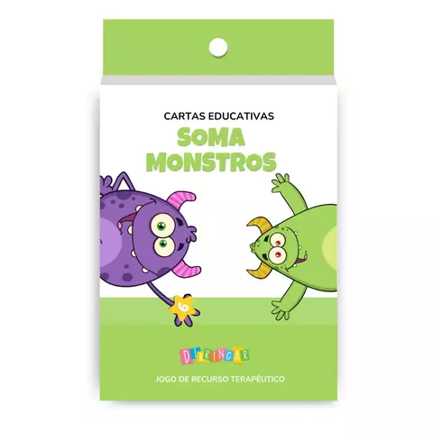 Cartas Educativas Soma Monstros