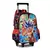 Kit Escolar Menino Mochila de Rodinha Lancheira Térmica Estojo Duplo Dragon Ball na internet
