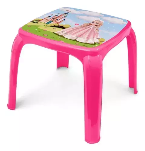 Mesinha Infantil Plástico Princesa