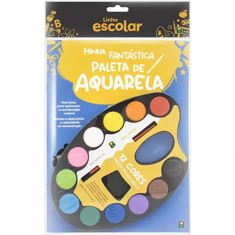 LINHA ESCOLAR LIVRO-KIT AQUARELA (G)