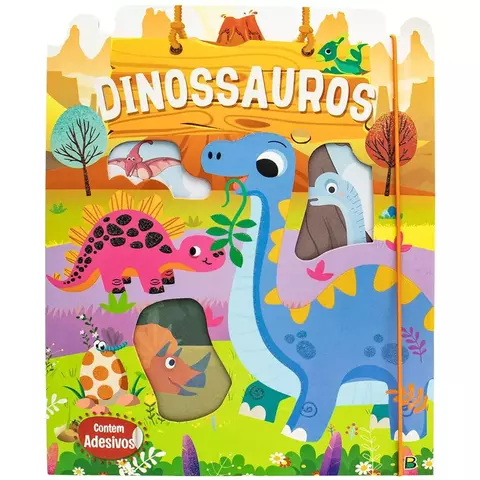 Livro Agora E Com Voce (c/adesivos): Dinossauros| Todolivro