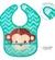Babador Macaquinho Com Bolso Impermeável- Buba - comprar online