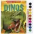 BRINCANDO COM AQUARELA: DINOS