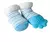 Meia Com Mordedor Silicone Gengiva Bebê - Buba - Azul - comprar online