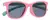 oculos de sol infantil flexível buba rosa/verde 3-5 anos - Criativa Mix