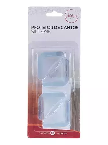 Combo 4 Protetor Cantos Quinas Pontas Crianças Bebes Seguro