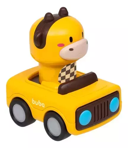 Animal Racing Girafinha Carrinho Fricção - Buba