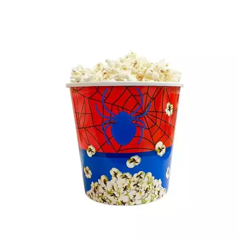 Balde para Pipoca Teia de Aranha