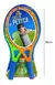 Kit Jogo De Peteca 2 Raquetes C/ Bolinha Infantil