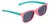 Imagem do oculos de sol infantil flexível buba rosa/verde 3-5 anos