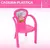 Cadeira Infantil Plástica Decorada menina