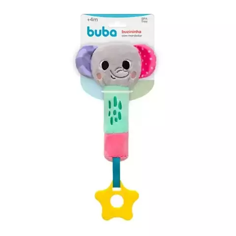 Buzininha Com Mordedor Elefante – Buba