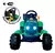 Trator elétrico com caçamba infantil 12 v - verde - Criativa Mix