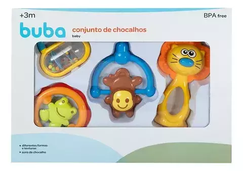 Conjunto De Chocalhos Baby
