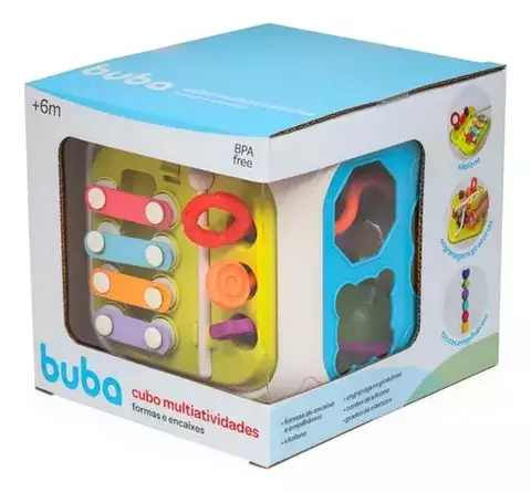 Cubo de atividades 7 em 1 buba