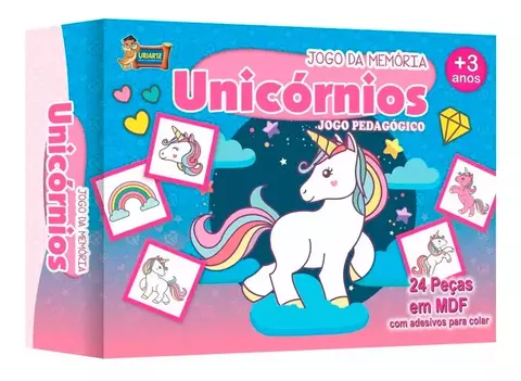 Jogo Da Memória Unicórnios