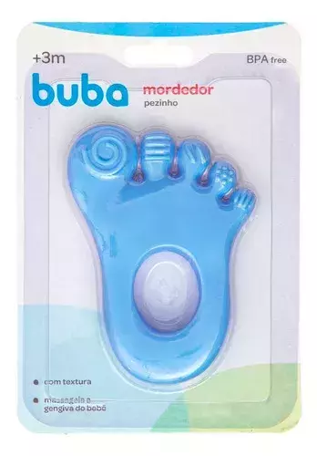 Mordedor Massagear Gengiva Pezinho Bebê