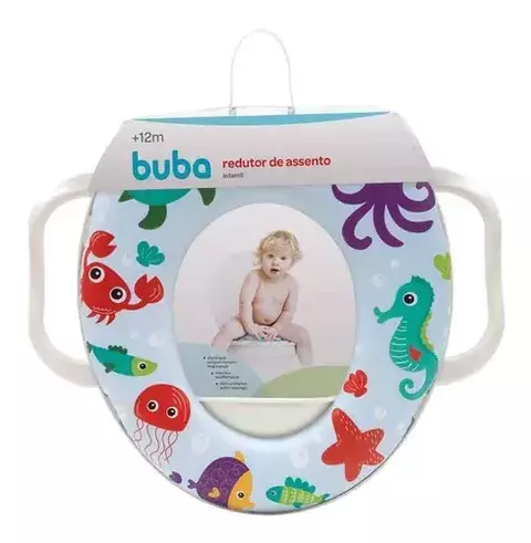 Redutor De Assento Infantil Fundo Do Mar - Buba