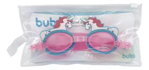 Óculos De Natação Infantil Proteção Uv Unicórnio Buba