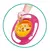 Prato Magico Infantil Bebe Giro Bowl Blister 360º Rosa Buba na internet
