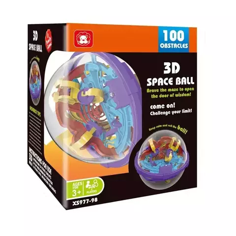 Jogo Labirinto Space Ball Infantil 100 Obstaculos