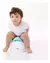 Troninho Pinico Bebe Meninos Branco e Azul Buba - Criativa Mix