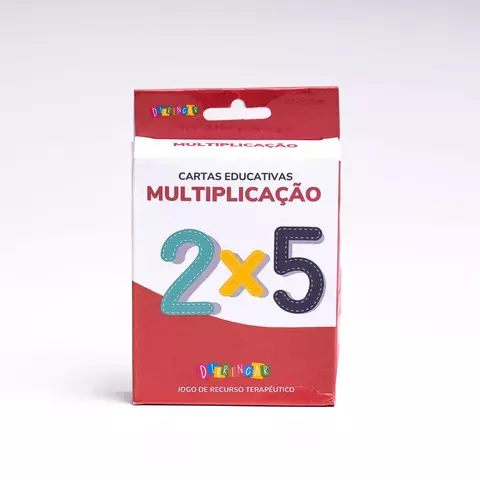 Cartas Educativas - Multiplicação