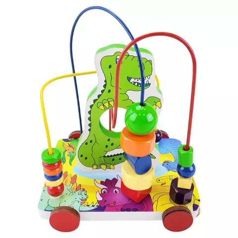 Brinquedo Pedagogico Dinossauro Aramado