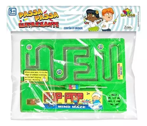 Jogo Passa A Passa Eletrizante Labirinto