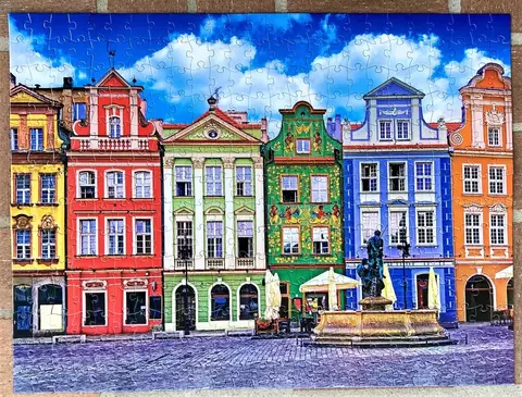 Quebra-Cabeça Praça do Mercado Velho Polônia - 500 Peças
